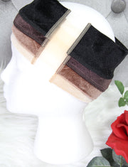 Bandeau anti-dérapant velours